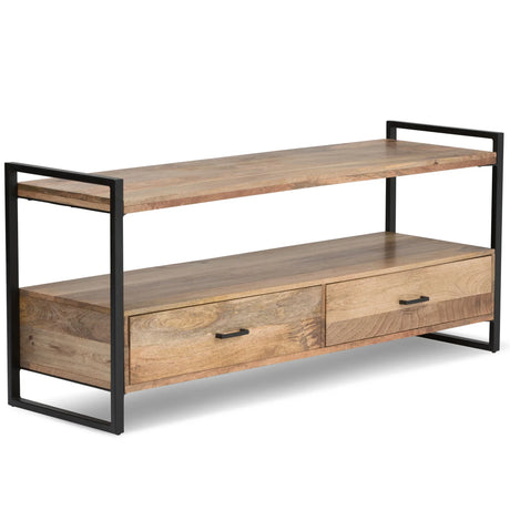 Riverside - TV Media Stand - Natural - Furniture Home Direct