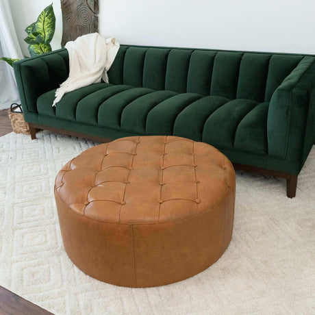 Seletar - Ottoman - Light Tan - Furniture Home Direct