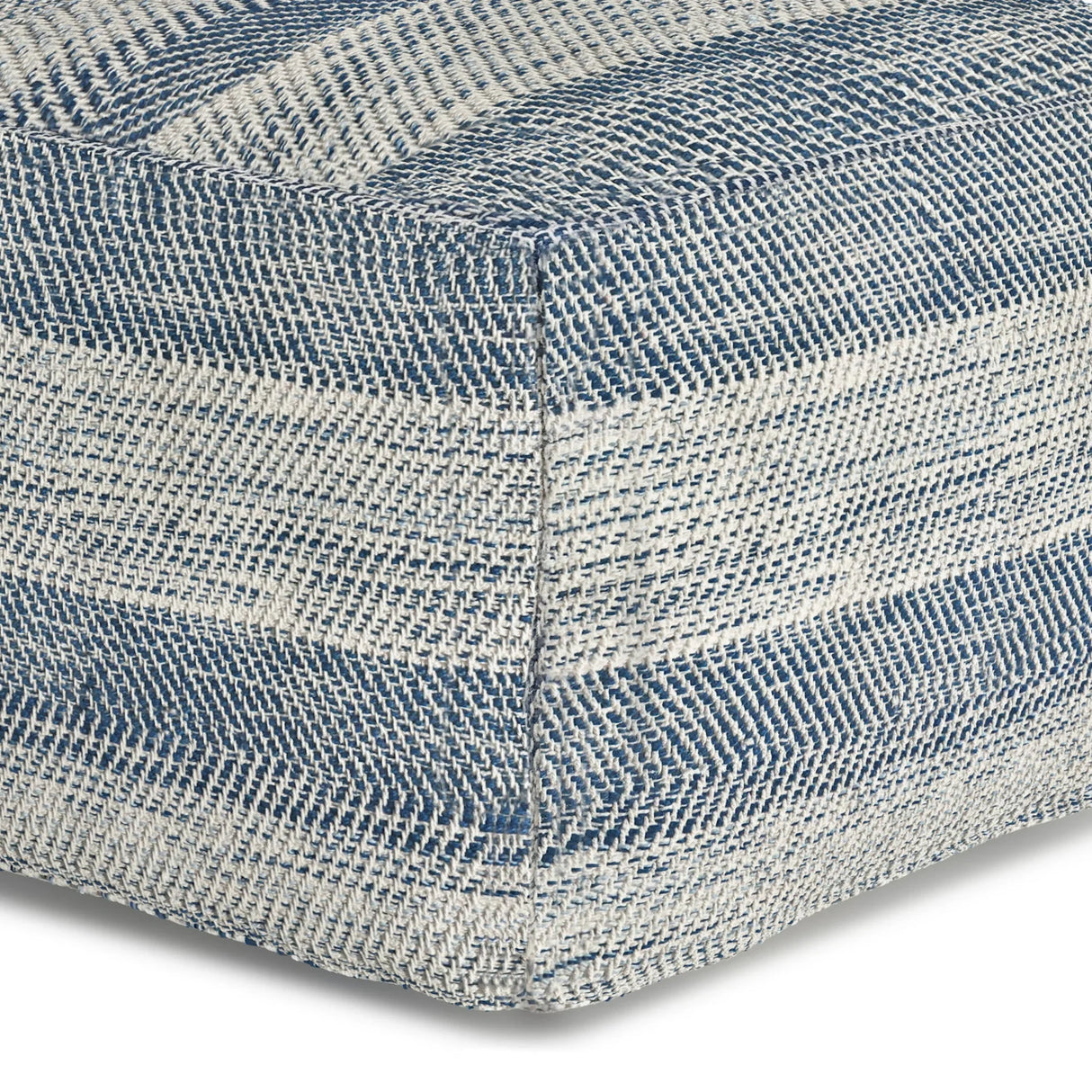 Clay - Square Pouf, Upholstered - Furniture Home Direct