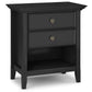 Amherst - Bedside Table, Handcrafted - Furniture Home Direct