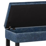 Cosmopolitan - Storage Ottoman Bench With Open Bottom - Furniture Home Direct