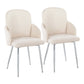 Dahlia - Contemporary, Dining Chair (Set of 2) - Furniture Home Direct