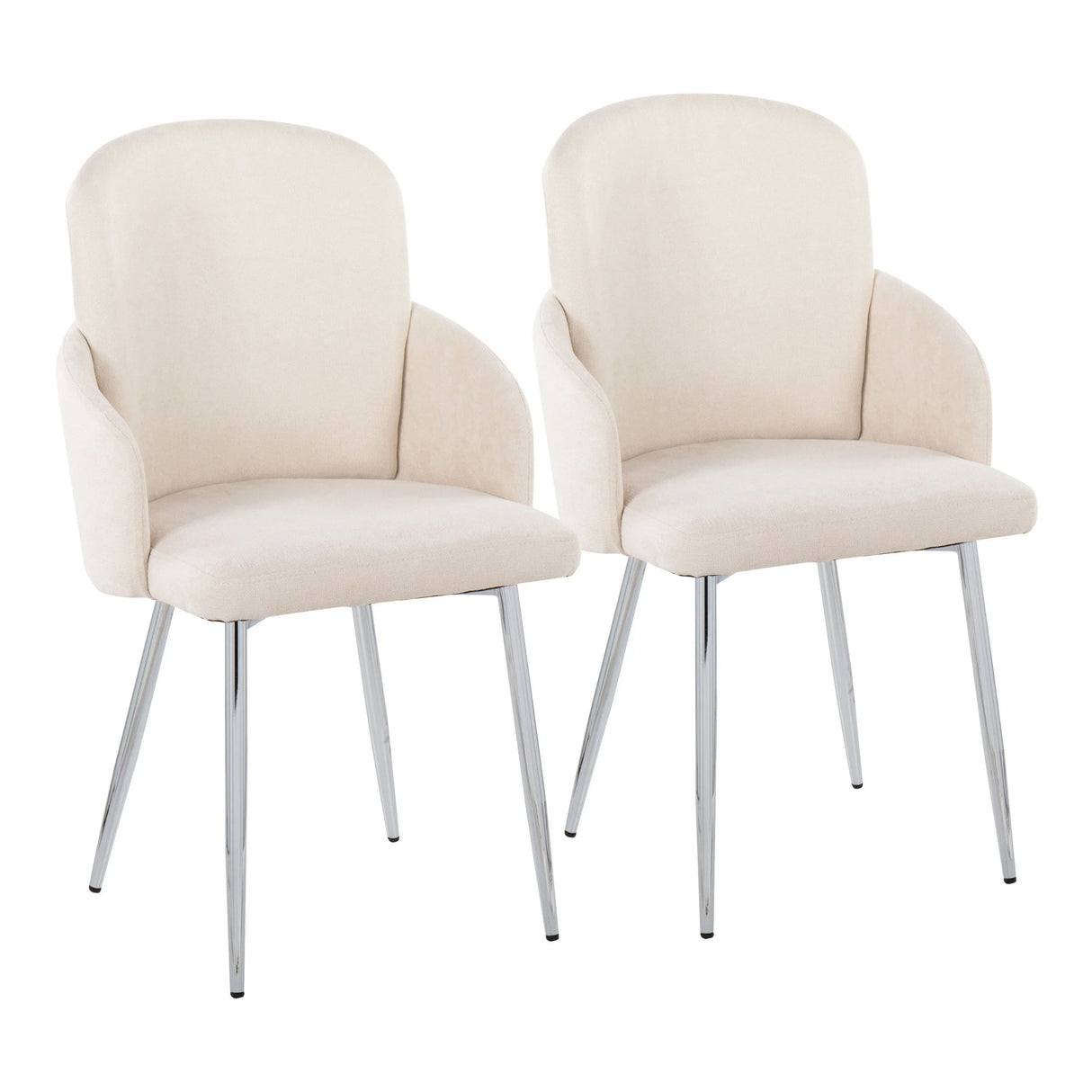 Dahlia - Contemporary, Dining Chair (Set of 2) - Furniture Home Direct
