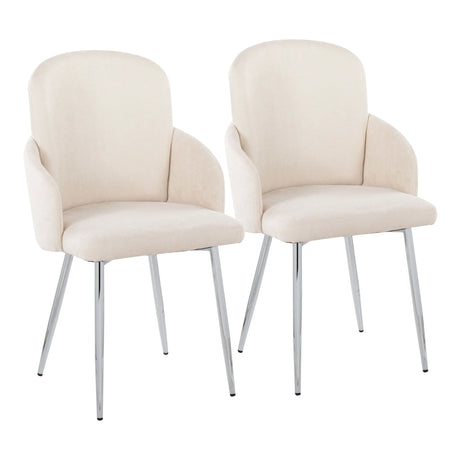 Dahlia - Contemporary, Dining Chair (Set of 2) - Furniture Home Direct