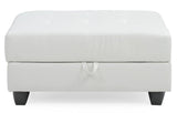 Stylish Storage Contemporary Ottoman - Furniture Home Direct