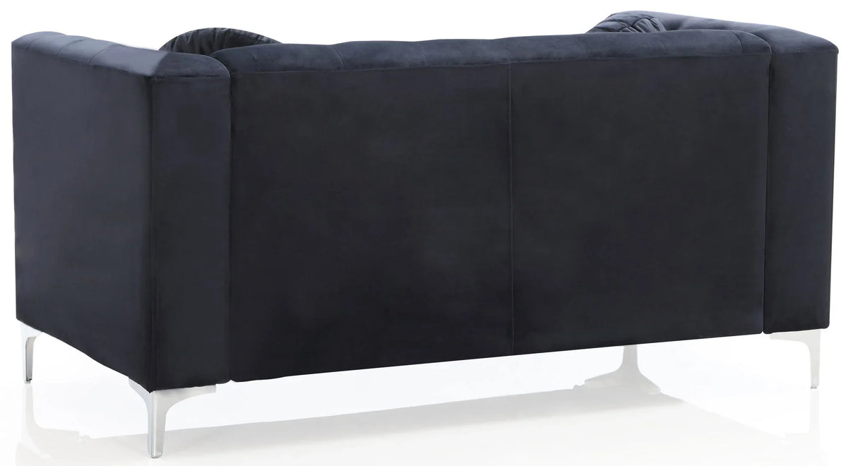 Stylish Sloped Arm Loveseat - Furniture Home Direct