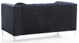 Stylish Sloped Arm Loveseat - Furniture Home Direct