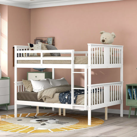 Bunk Bed With Ladder For Bedroom - Furniture Home Direct