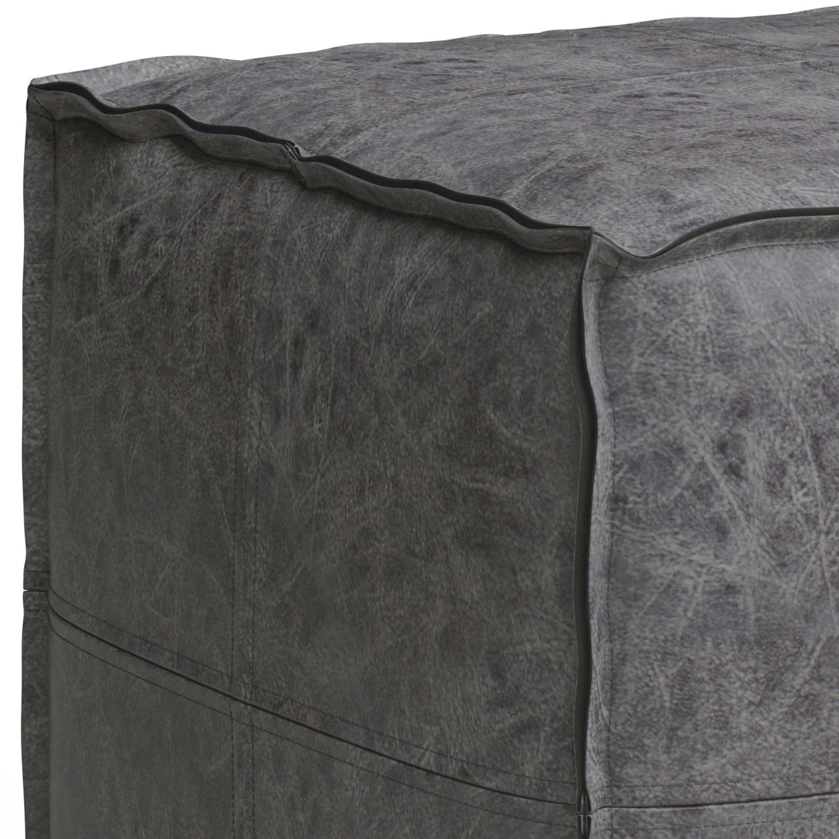 Brody - Versatile Square Pouf - Furniture Home Direct