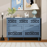 7 Drawer Classic Cabinet - Furniture Home Direct