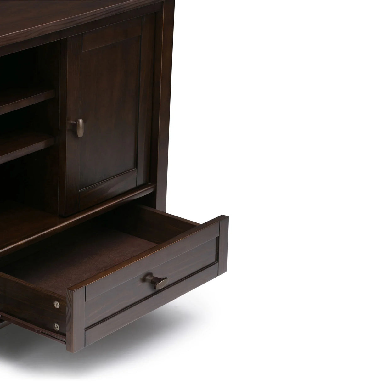 Warm Shaker - TV Media Stand Handcrafted - Furniture Home Direct