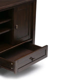Warm Shaker - TV Media Stand Handcrafted - Furniture Home Direct