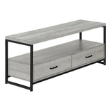 TV Stand, Console, Media Entertainment Center, Storage Drawers, Living Room, Bedroom, Contemporary, Modern - Furniture Home Direct