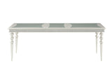 Maverick - Dining Table - Silver - Furniture Home Direct