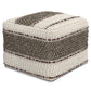 Grady - Handcrafted Square Pouf - Furniture Home Direct