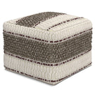 Grady - Handcrafted Square Pouf - Furniture Home Direct