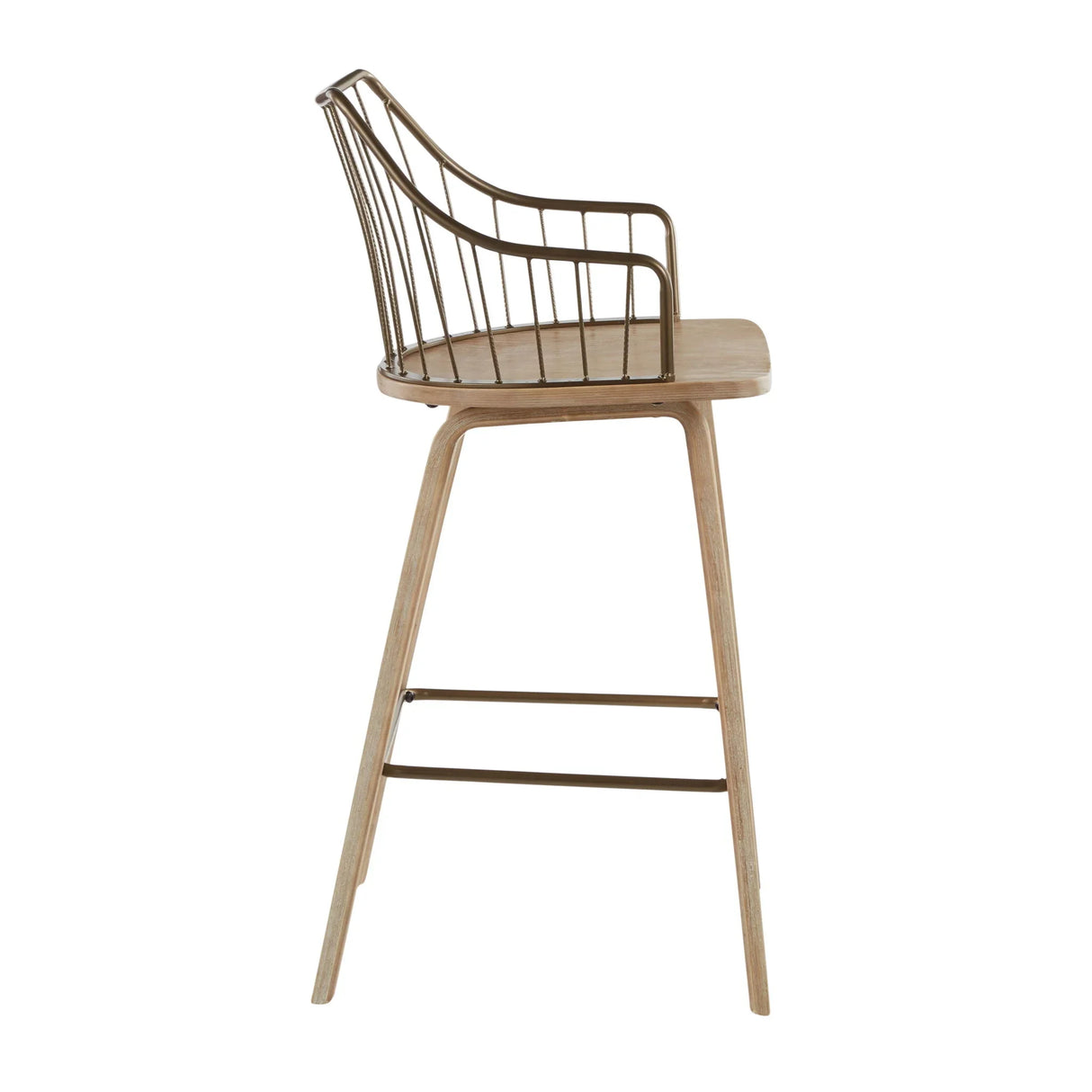 Winston - Farmhouse Counter Stool - Furniture Home Direct