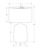 Lighting, Table Lamp Contemporary - Black - Furniture Home Direct