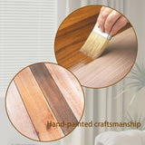 Coffee Table Rustic Slat Design Engineered Wood Multicolor - Furniture Home Direct