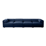 Modular Sofa with Storage - Blue - Furniture Home Direct