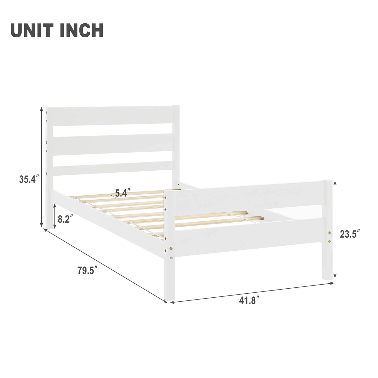 Bed With Headboard And Footboard - Furniture Home Direct