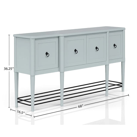 Breakfront - Sideboard - Light Blue - Furniture Home Direct