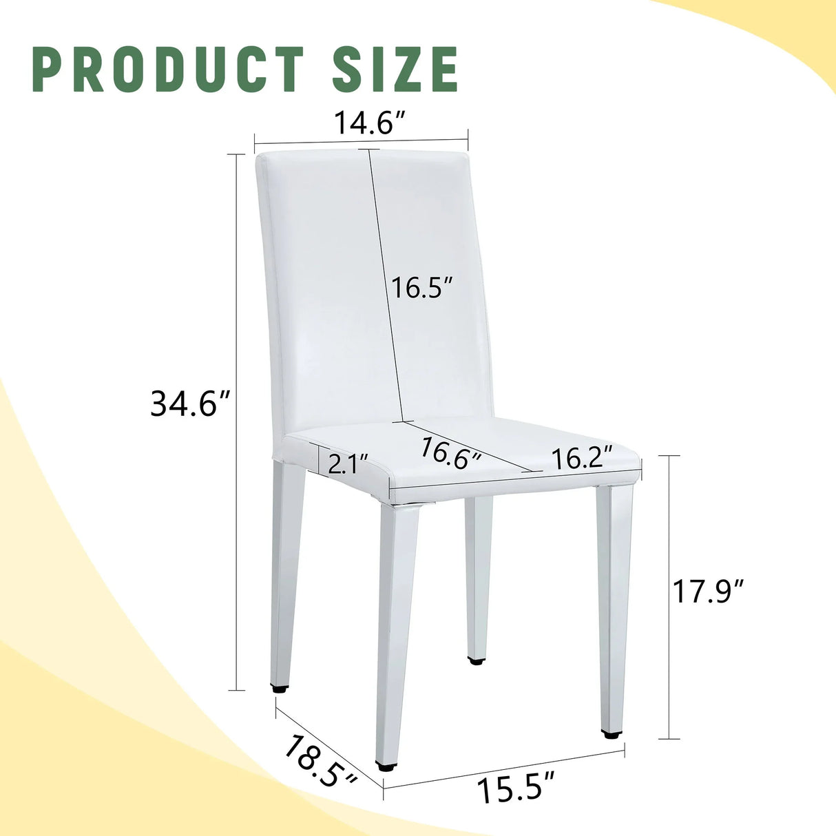 Elegant Upholstered Chairs & Metal Legs - Furniture Home Direct