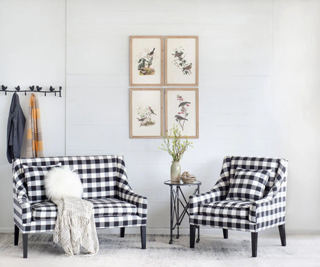 Bird Framed Print (Set of 4) - Multicolor - Furniture Home Direct