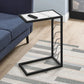 Accent Table, C - Shaped, Contemporary & Modern Convenient Design - Furniture Home Direct