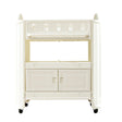 Eco Friendly Hdpe Baby Diaper Changing Table With Removable Safety Belt And Easy Clean Surface - White - Furniture Home Direct