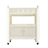 Eco Friendly Hdpe Baby Diaper Changing Table With Removable Safety Belt And Easy Clean Surface - White - Furniture Home Direct
