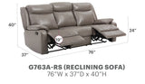 Contemporary Three Seater Sofa - Furniture Home Direct