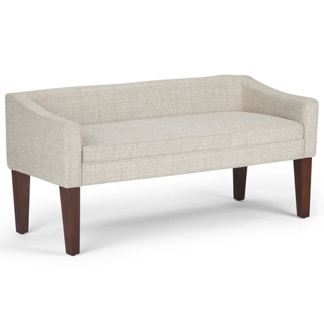Parris - Contemporary Upholstered Bench - Furniture Home Direct