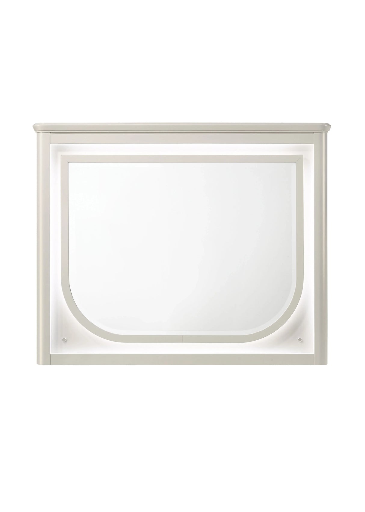 Laveda - Mirror With LED - White - Furniture Home Direct