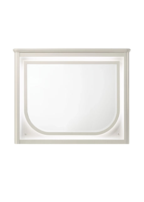 Laveda - Mirror With LED - White - Furniture Home Direct
