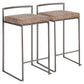 Fuji - Industrial Stackable Counter Stool Elegant Design - Furniture Home Direct