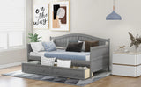Wooden Daybed, Sofa Bed, No Box Spring Needed - Furniture Home Direct