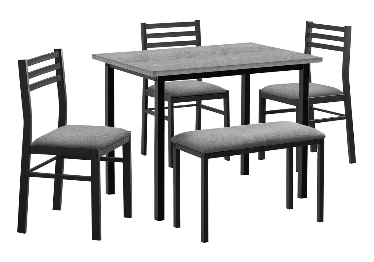 Dining Set, 5 Pieces Set, Rectangular, Small, Contemporary & Modern - Furniture Home Direct