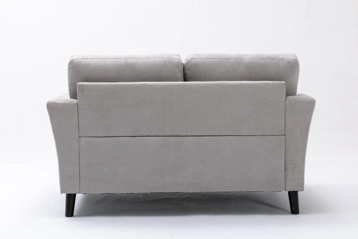 Damian - Woven Fabric Loveseat - Furniture Home Direct