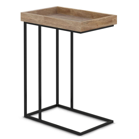 Gallagher - Handcrafted C Side Table - Furniture Home Direct