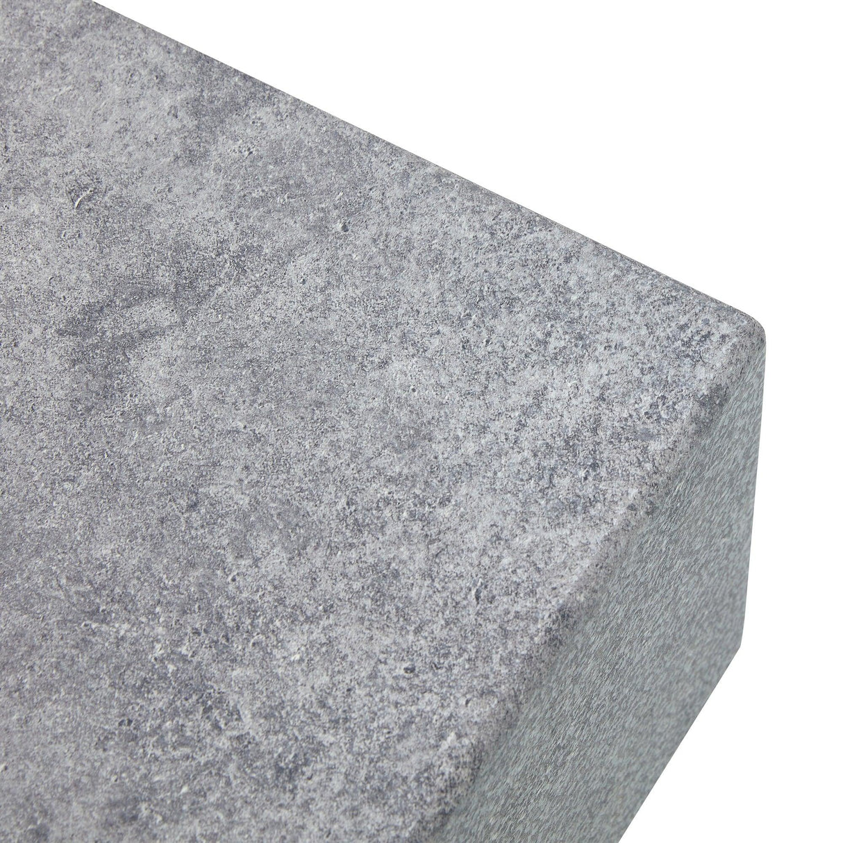 Coffee Table Modern Minimalist Stone Look MDF Textured Gray - Furniture Home Direct