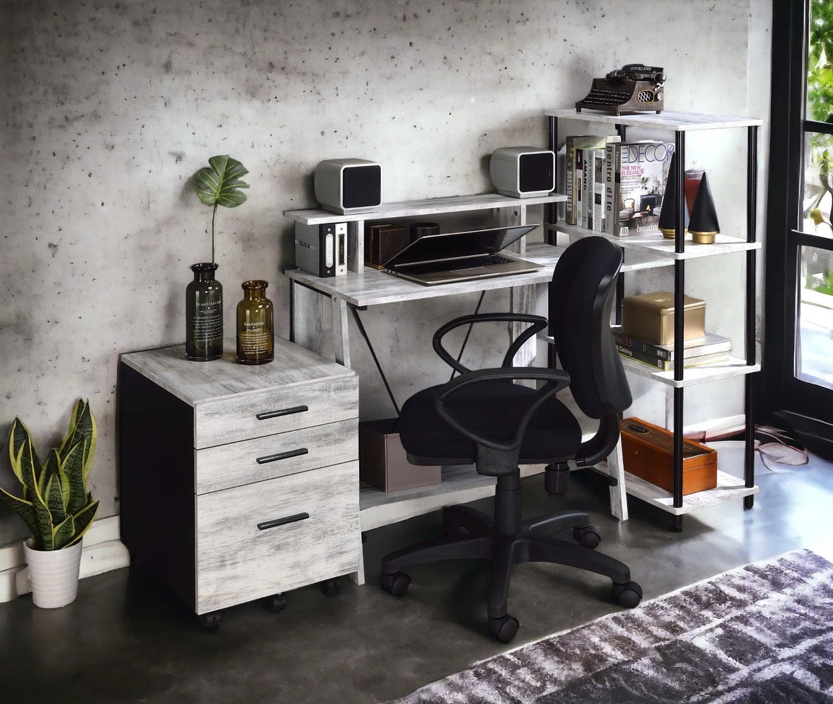Nypho - Writing Desk - Wood - Furniture Home Direct