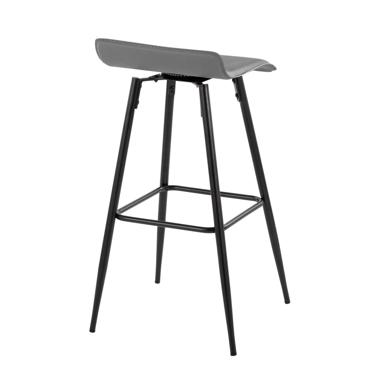 Ale - Contemporary Fixed-Height Bar Stool (Set of 2) - Furniture Home Direct