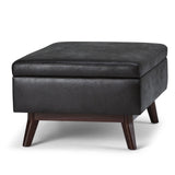 Owen - Upholstered Rectangular Storage Ottoman - Furniture Home Direct