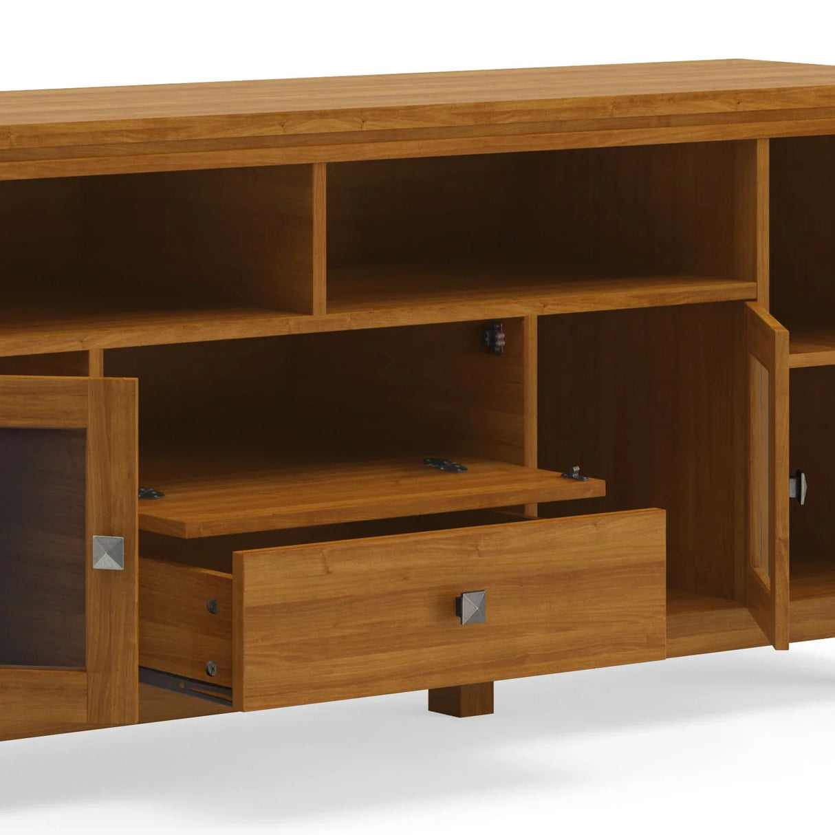 Cosmopolitan - Handcrafted Wide TV Media Stand - Furniture Home Direct