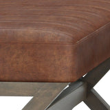 Salinger - Large Upholstered Ottoman Bench - Furniture Home Direct