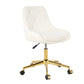 Modern Teddy Velvet Fabric Chair With Gold Plated 5 Claw Legs - Furniture Home Direct
