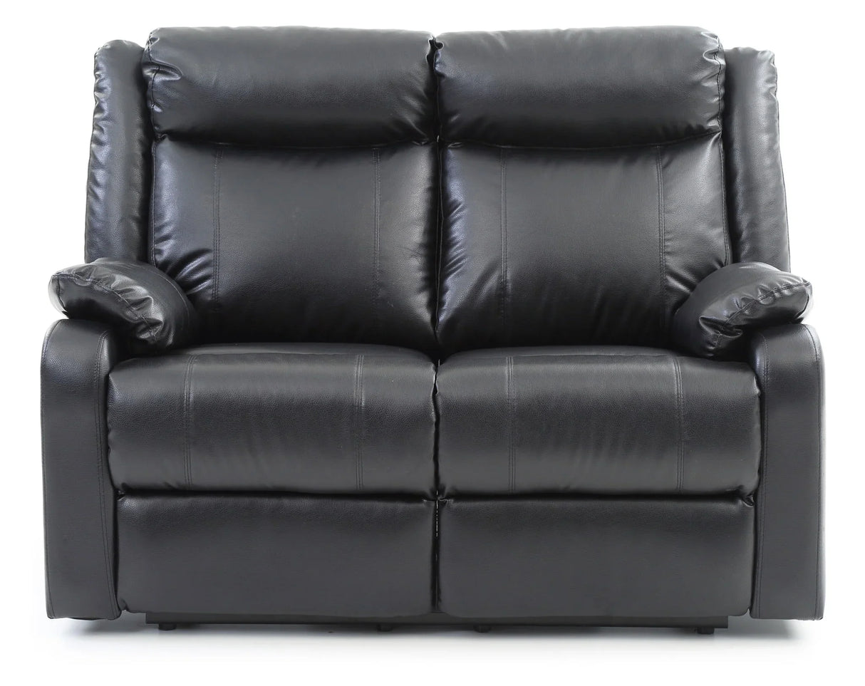 Stylish Reclining Loveseat For Two - Furniture Home Direct