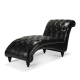 Tufted Armless Chaise Lounge - Furniture Home Direct