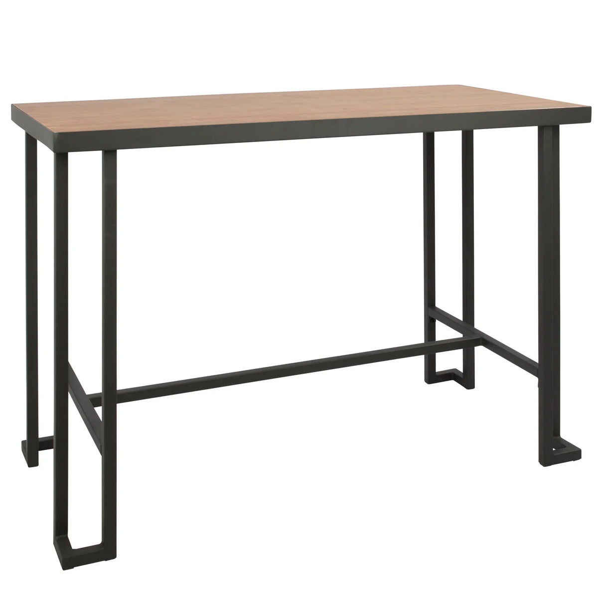 Roman - Industrial Counter Table - Furniture Home Direct